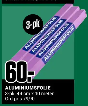 Europris Aluminiumsfolie tilbud