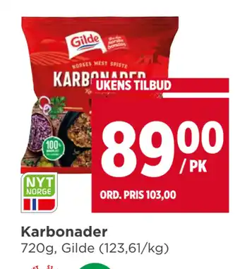 Meny Karbonader tilbud