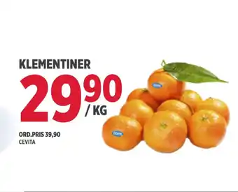 Jacobs Klementiner tilbud