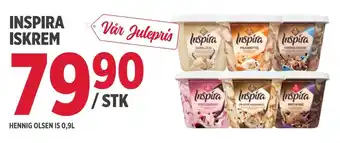 Jacobs Inspira iskrem tilbud