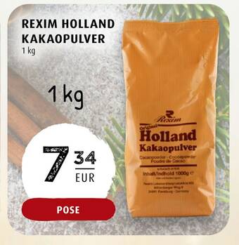 Scandinavian Park Rexim holland kakaopulver tilbud