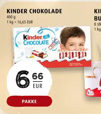 Scandinavian Park Kinder chokolade tilbud