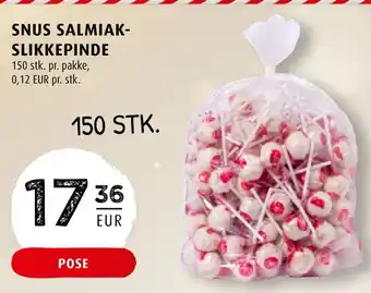 Scandinavian Park Snus salmiakslikkepinde tilbud