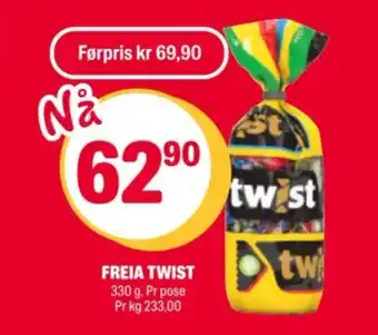 Coop Extra FREIA TWIST tilbud