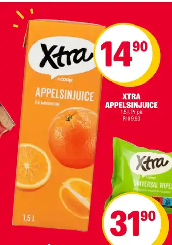 Coop Extra Xtra appelsinjuice tilbud