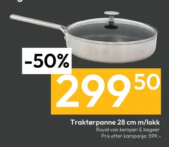 Gigaboks Traktørpanne 28 cm m/lokk tilbud