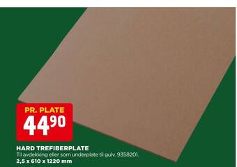 jem & fix Hard trefiberplate tilbud