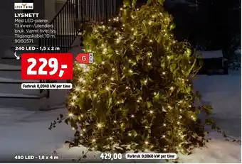jem & fix Lysnett tilbud