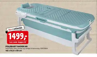 jem & fix Foldbart badekar tilbud