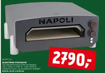 jem & fix Elektrisk pizzaovn tilbud