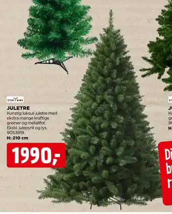 jem & fix Juletre tilbud
