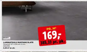 jem & fix Laminatgulv mustang slate tilbud