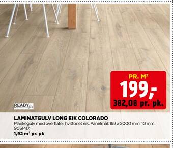 jem & fix Laminatgulv long eik colorado tilbud