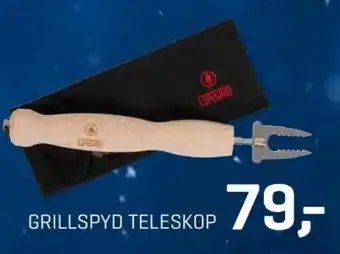 Jernia GRILLSPYD TELESKOP tilbud