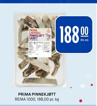 Rema 1000 Prima pinnekjøtt tilbud