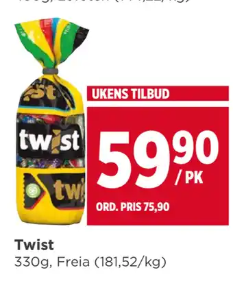 Meny Twist tilbud