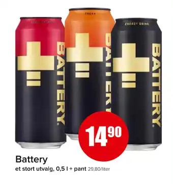 Spar Battery tilbud
