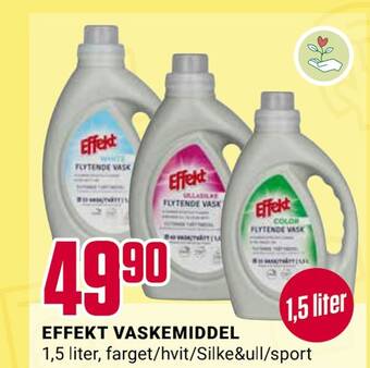 Europris Effekt vaskemiddel tilbud