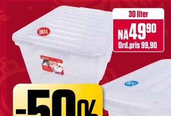 Europris Home box med lokk tilbud