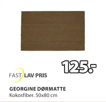 JYSK Georgine dørmatte tilbud