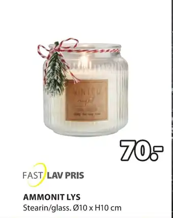 JYSK Ammonit lys tilbud