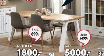 JYSK Skagen spisebord tilbud