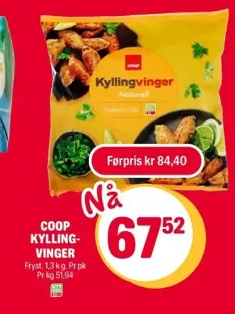 Coop Extra Coop kyllingvinger tilbud