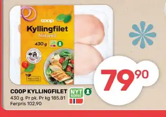 Coop Marked Coop kyllingfilet tilbud