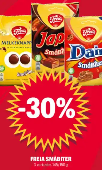 Coop Extra FREIA SMÅBITER tilbud