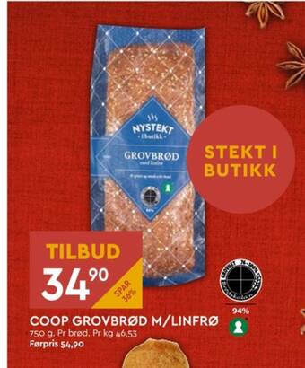 Coop Mega Coop brød tilbud