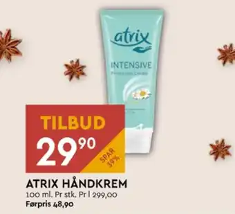 Coop Mega Atrix håndkrem tilbud