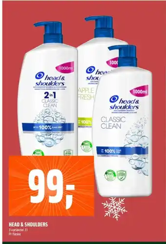 Coop Obs Head&shoulders shampoo tilbud