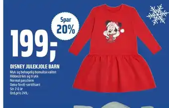 Coop Obs Disney kjole tilbud
