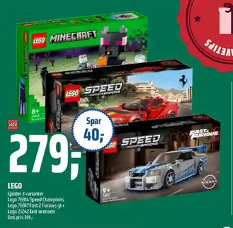 Coop Obs Lego byggesett tilbud