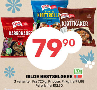 Matkroken GILDE BESTSELGERE tilbud