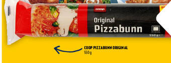 Coop Prix COOP PIZZABUNN ORIGINAL 550g tilbud