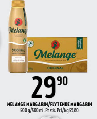 Coop Prix MELANGE MARGARIN/FLYTENDE MARGARIN tilbud