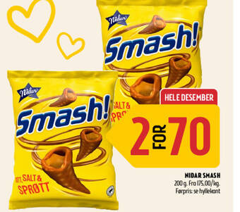 Coop Prix NIDAR SMASH tilbud