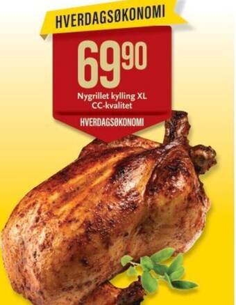 CC Mat Nygrillet kylling XL CC-kvalitet tilbud