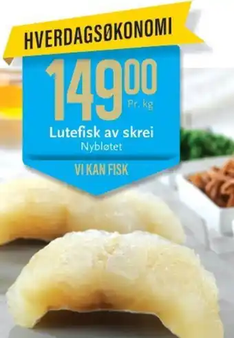 CC Mat Lutefisk av skrei tilbud