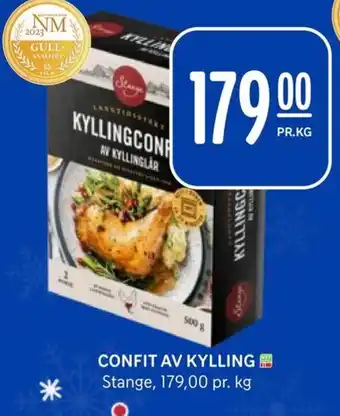 Rema 1000 CONFIT AV KYLLING Stange tilbud