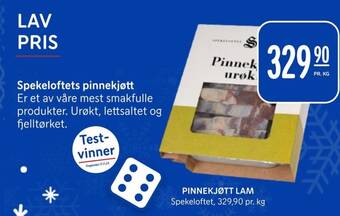 Rema 1000 PINNEKJØTT LAM tilbud