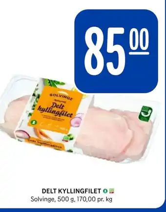 Rema 1000 DELT KYLLINGFILET Solvinge tilbud