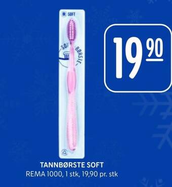 Rema 1000 TANNBØRSTE SOFT tilbud