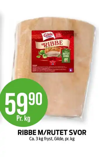 Kiwi RIBBE M/RUTET SVOR Gilde tilbud