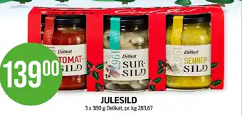 Kiwi JULESILD 3 x 380 g Delikat tilbud