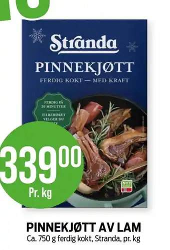 Kiwi PINNEKJØTT AV LAM Stranda tilbud