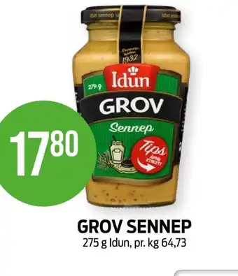 Kiwi GROV SENNEP 275 g Idun tilbud
