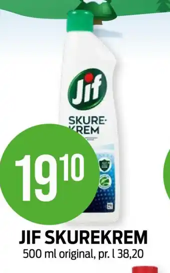 Kiwi JIF SKUREKREM 500 ml tilbud