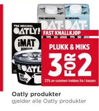 Meny Oatly produkter tilbud